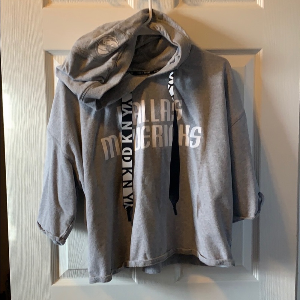 Mavericks crop hoodie